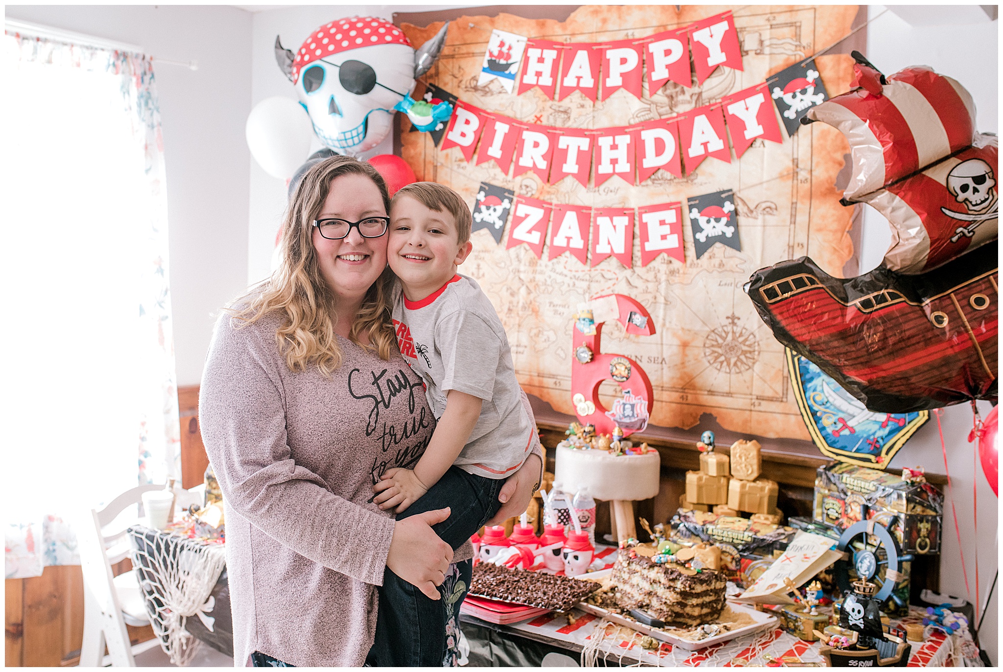 Zane S Treasure X Pirate 6th Birthday Party Andrea Simmons Photography