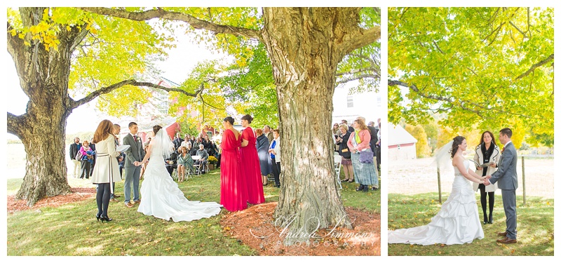 hallowell maine wedding at the maple hill inn and farm