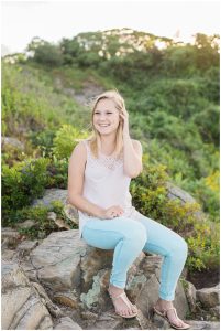 cape elizabeth senior portrait photographer