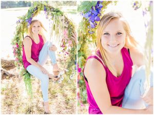 augusta maine senior portrait photographer