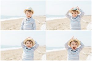 fashionable boy and girl toddler portrait session at the beach at reid state park in georgetown, maine, children's portrait photographer