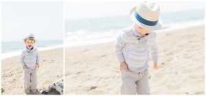 fashionable boy and girl toddler portrait session at the beach at reid state park in georgetown, maine, children's portrait photographer