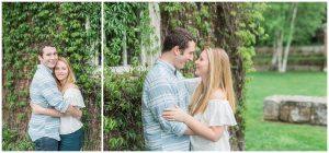 maine wedding photographer, camden harbor and amphitheater engagement session in maine