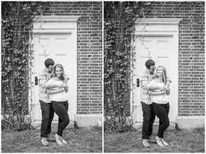 maine wedding photographer, camden harbor and amphitheater engagement session in maine