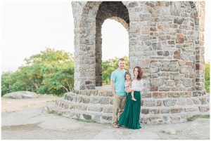 camden amphitheater and mt battie family portrait session
