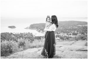 camden amphitheater and mt battie family portrait session