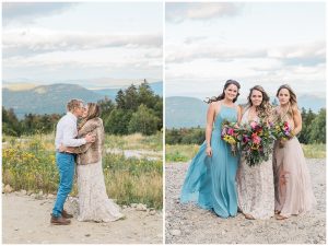 north peak lodge in newry maine wedding photographer