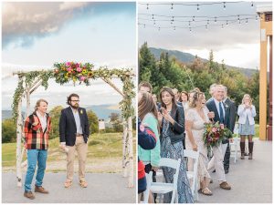 north peak lodge in newry maine wedding photographer