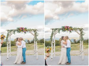 north peak lodge in newry maine wedding photographer