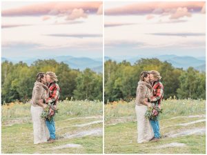 north peak lodge in newry maine wedding photographer